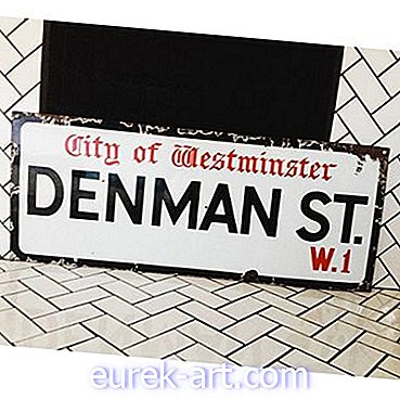 Flea Market Haul: Chelsea's British Street Sign