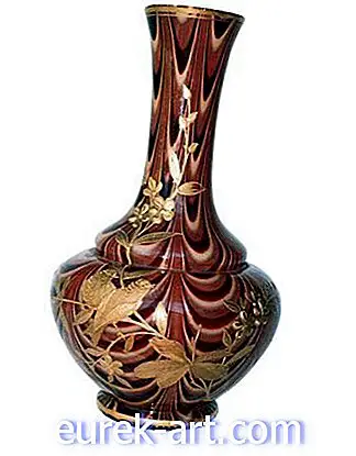 antiek en verzamelobjecten - Drag-Loop Decorated Vase: What Is It?  Wat is het waard?