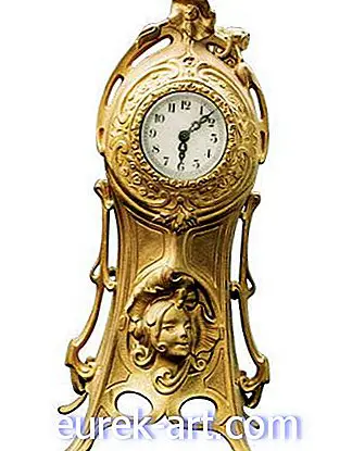 antikviteter och samlarföremål - Art Nouveau Clock: Vad är det?  Vad är det värt?