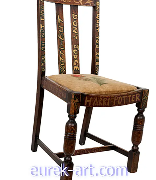 Der Stuhl, auf dem JK Rowling saß, während er 'Harry Potter' schrieb, wird versteigert