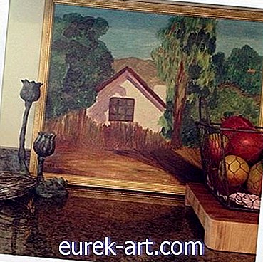 Flea Market Haul: het olieverfschilderij van Anne Marie