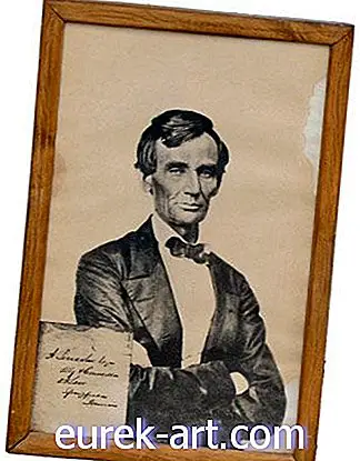 antiquités et objets de collection - Portrait de Lincoln: qu'est-ce que c'est?  Que vaut-il?
