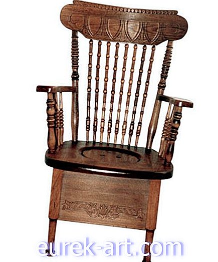 starožitnosti a sběratelské předměty - Oak Potty Chair: Co to je?  Co stojí za to?
