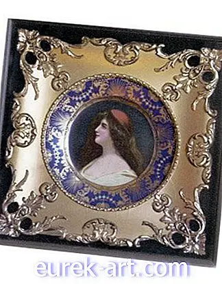 barang antik & koleksi - Tin Art Plate: Apa Itu?  Apa itu Worth?