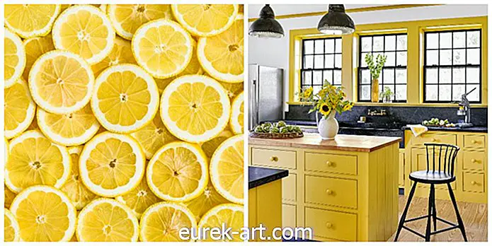 цвет вдохновения - Это официально: вы собираетесь увидеть лимонно-желтый в домах везде