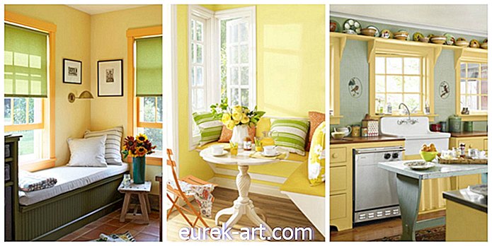 32 jautras, dzeltenas istabas, kas izgaismos jūsu mājas
