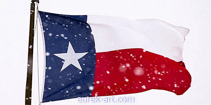 vidéki élet - Kihúzza téli kabátjait, Texas: A hó vezet az utat