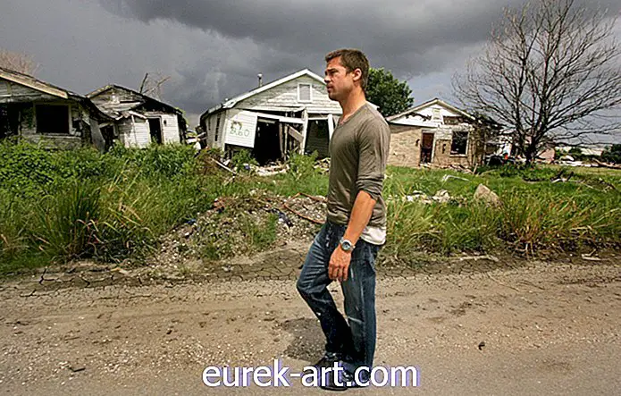 livet på landet - 10 år etter orkanen Katrina, livner Brad Pitt's fargerike hus New Orleans