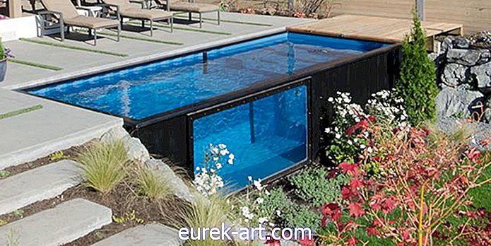 Queste incredibili piscine riscaldate sono realizzate con container