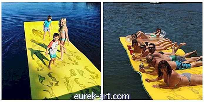 La tua famiglia adorerà riprendersi su questo galleggiante da festa gigante