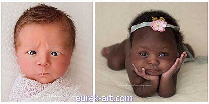 Disse 18 nyfødte babyene som lager morsomme ansikter vil fylle hjertet ditt med glede