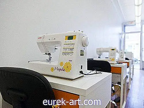 Šioje Masačusetso siuvimo studijoje leiskitės į klasę arba tiesiog išsinuomokite siuvimo mašiną