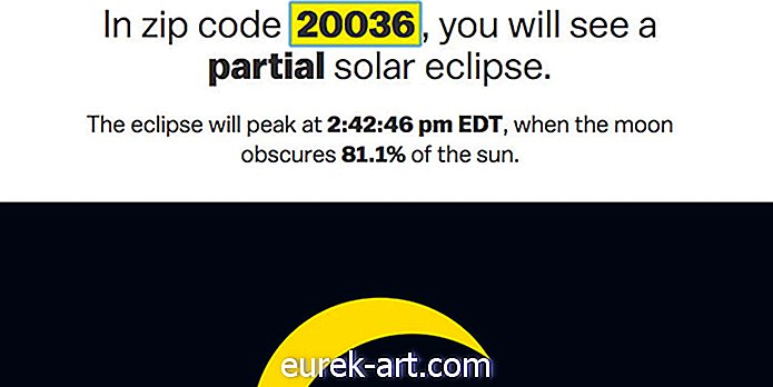 Dette lette værktøj viser dig, hvor meget af den solformørkelse, du vil se