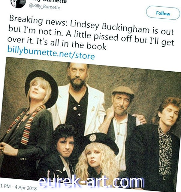 Fleetwood Mac Just Fired Guitarrista Lindsey Buckingham ao longo de uma disputa de turismo