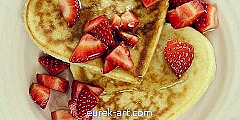 progetti di artigianato e fai da te - Come preparare perfetti pancake a forma di cuore per San Valentino