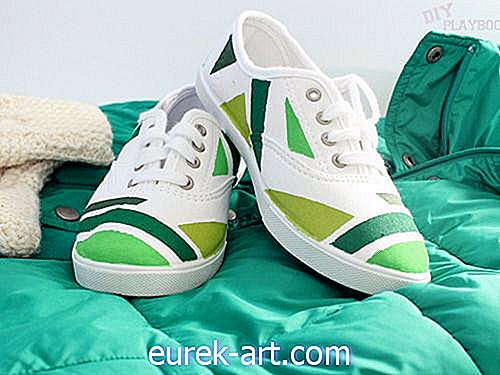 Cara Membuat Sepatu Warna-Warni Sendiri untuk Hari St. Patrick