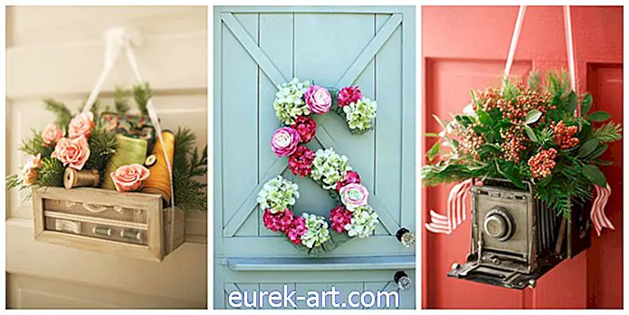 håndværk & diy projekter - 12 smukke dekorationer til at hænge på din dør, der ikke er kranser