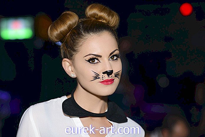 kraf & projek diy - 21 Idea Makeup Kucing untuk Kostum Halloween Purr-fect