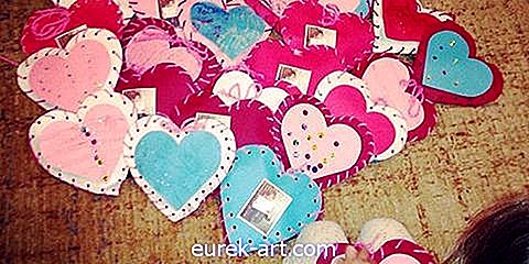 obrtni in diy projekti - Obrt za otroke: Jessica Alba je Easy DIY Valentines