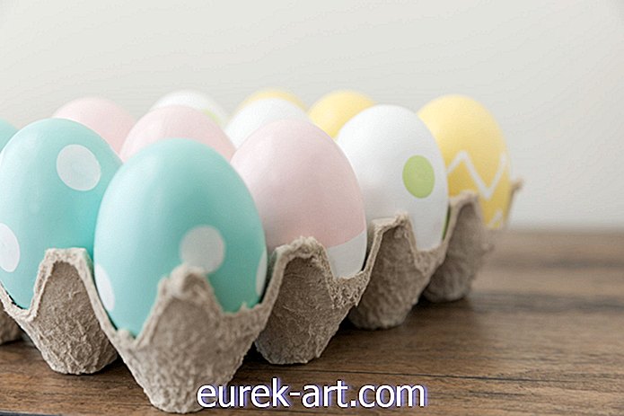 kraf & projek diy - 10 Teknik Lukisan Telur Easter Kreatif yang Memasuki Jalan Dye dan Pewarna Makanan