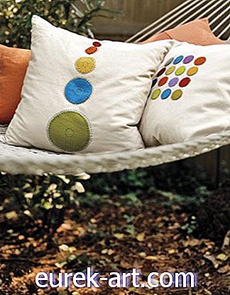 amatai ir DIY projektai - „Polka-Dot“ pagalvės