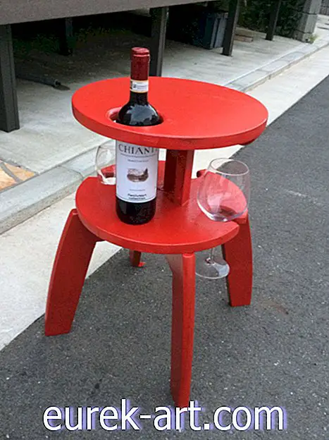 ambachten & diy projecten - De IKEA Wine Table-hack waar iedereen het over heeft