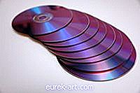Sådan fremstilles vindklokker ud af cd'er