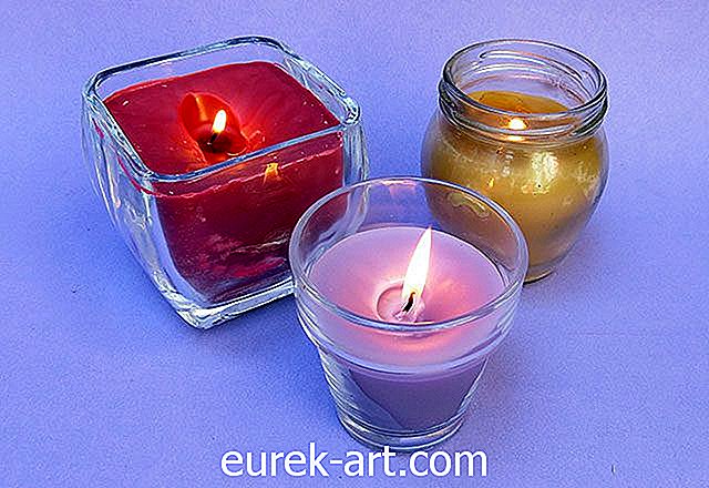 χειροτεχνία - Πώς να λιώνετε τα παλιά κεριά για να φτιάξετε νέα κεριά