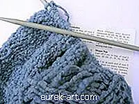 trabalhos manuais - Instruções para Knitting a Lap Robe