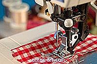 artesanía - Cómo usar una mini máquina de coser