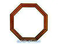 đồ thủ công - Cách làm khung gỗ hình bát giác