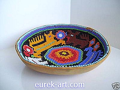 remeslá - Ako si vyrobiť Huichol Art