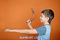 Wie man einen Bumerang mit Kindern macht