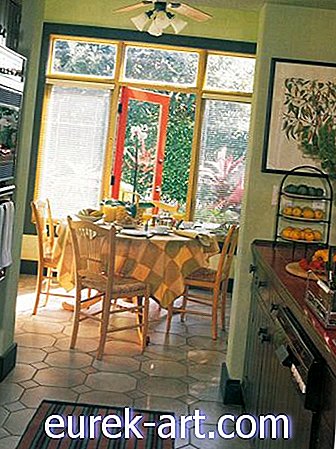 dekorasyon fikirleri - Vintage Country Living: Bir Florida Cottage Kahvaltı Salonu