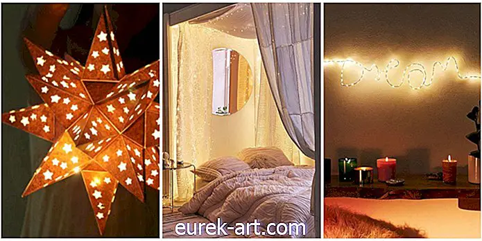idéias de decoração - 24 maneiras de decorar sua casa inteira com luzes de fadas