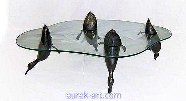 Dessa coola soffbord ser ut som djur under vatten