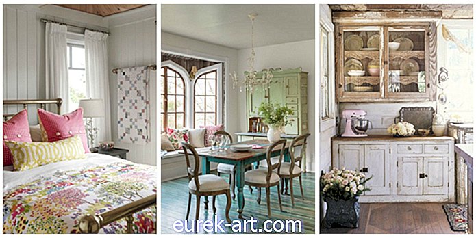16 mooie en schilderachtige Cottage Decorating Ideas