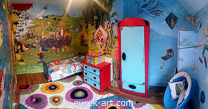 Eine unglaublich kreative Mutter verwandelte das Zimmer ihrer Tochter in ein Märchenland