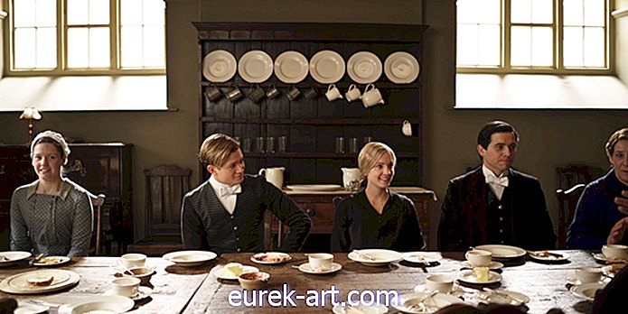„Downton Abbey“ ekspozicijos, kuri aplankys JAV, viduje