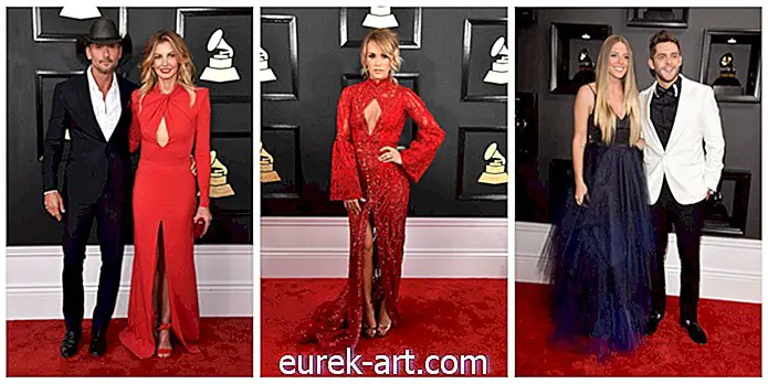 Estas estrellas del país se limpiaron bien para la alfombra roja de los Grammy 2017