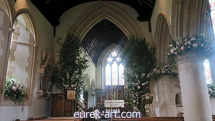 Sehen Sie, wie Pippa Middleton das Innere der Kirche schmückte, in der sie geheiratet hat