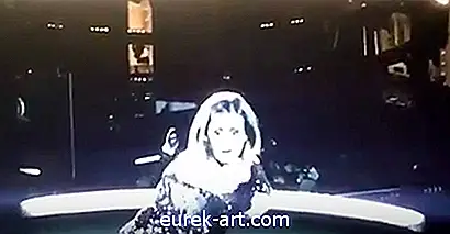 vermaak - Kijk hoe Adele gek wordt wanneer een kever haar aanvalt tijdens een live optreden