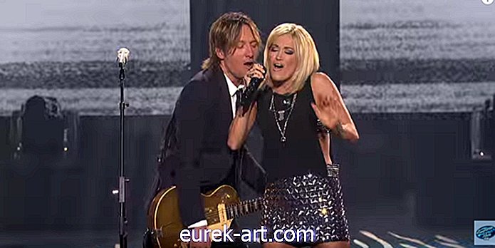 Se Carrie Underwood og Keith Urbans fejlfri duet på "American Idol"