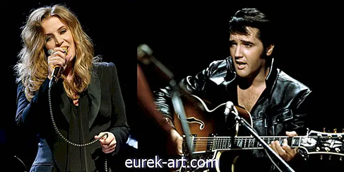 Елвис и Лиза Мари Пресли, пеещи „Не плачи татко“, ще ти вредят