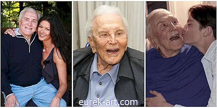 Kirk Douglas 'família desejou-lhe um 101º aniversário feliz da maneira mais doce