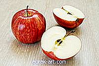 mat drikke - Effektene av syrer og baser på bruningen av epler