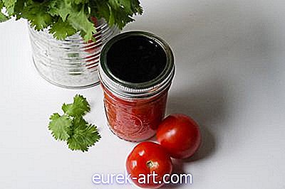 maistas ir gėrimai - Vyšninių pomidorų konservavimas