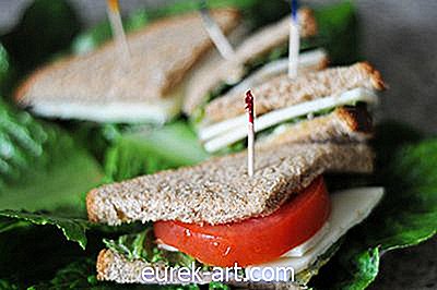hrana piće - Kako složiti sendviče na pladnju za ukrašavanje
