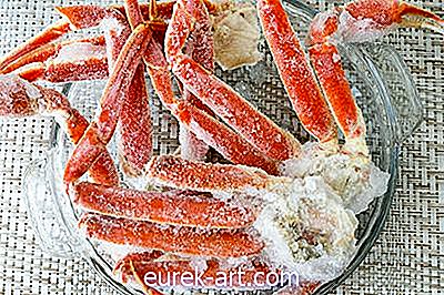 mat & dryck - Hur länge håller frysta krabbeben i frysen?