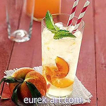 mat og drikke - Ginger-Peach Soda